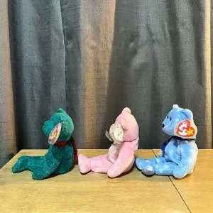 Teddy Bear Wallace Beanie Baby Worth Ty Beanie Babies Wallace The